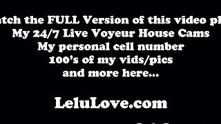 Webcam girl blows YOUR dick during live show tips to doggystyle sex & POV cumshot facial finish on lips & mouth!! - Lelu Love