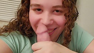 Bouncing My Ass Off His Cock Till I Cum All Over (sloppy Blow Job)