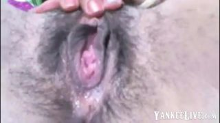 WET AND HAIRY PUSSY