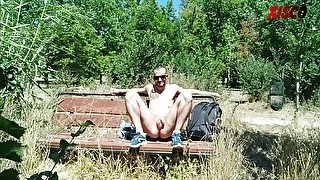 Jerking Off In The Park