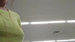 See thru at Walmart