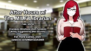 After Hours With The MILF Librarian (Erotic Audio)