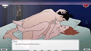 Two hot girls in one warm jacuzzi. 3D porn cartoon sex