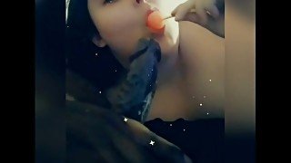 Sucking T daddy with a Sucker