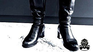 CEN - Foot Fetish Stepping In Boots