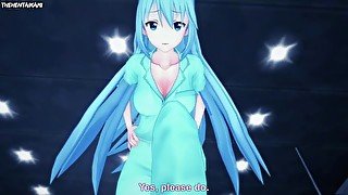 Hentai POV Feet Aqua Konosuba