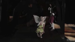 Sexy tinker bell gets fucked hard by captain hook in her magic pussy