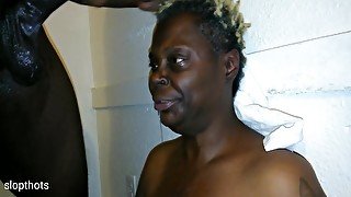 Black Auntie Lets Young Nephew Throat-fuck Some - Teaser Video