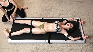 Leilani Tickled on the Board