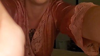 Slutty MILF fucks her son's friend