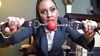 Bellatrix Inc: Gagging Order - Lady Boss will make u shut the fuck up