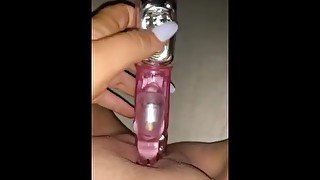 Close up play with my vibrator