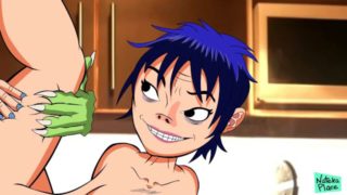 Gorillaz xxx Porn Parody - Noodle and Murdoc (Reloaded)