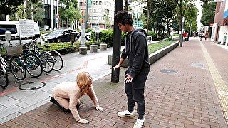 Mary Hayakawa finds a guy on the street to fuck - JapanHDV