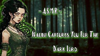 ASMR [EroticRP] Nagini Captures You For The Dark Lord [F4M/Binaural]