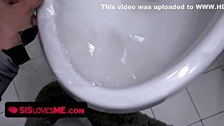 Stepsister Gets Her Pussy Pounded And Cum All Over Her Face To Stop Her Stepbro From Pranking Her