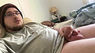 Premature Self Facial! From Soft to Spurting Cum on my Face in under a minute!