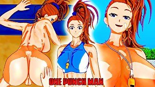 ONE PUNCH MAN CAPTAIN MIZUKI HENTAI 3D UNCENSORED