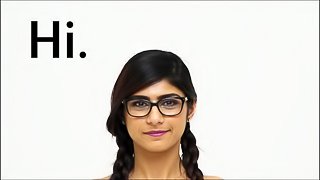 MIA KHALIFA - I Invite You To Check Out A Closeup Of My Perfect Arab Body