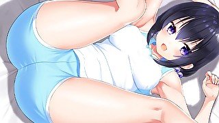 hentai uncensored japanese schoolgirl in sports uniform gets creampied in her virgin pussy