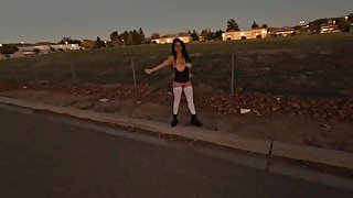 Out walking around totally naked, around Santee! Cum watch me!