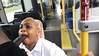 @VonMadeHaNut & @MsHoneyRoseATL “ Public Bus Dick Sucker ”