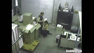 Hot Blonde Fucking Hardcore in warehouse