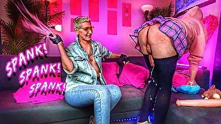 Whipped femboy and watch how them flows like a whore - 4K (Full video)