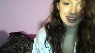 Brunette teen caprice opens pisses and plays solo