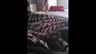 Hot Step Mom Rides and fuck step son Dick Passionately while Staying at Home