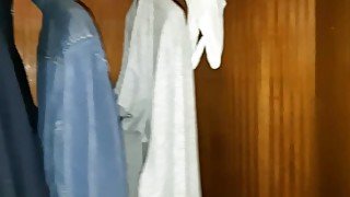 Twink jerks off in the closet so as not to get caught! -CASPIAN PLAY-