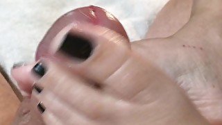 Luv4feet - Black Pedi Footjob