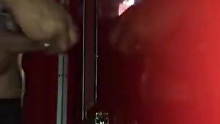 Porn cinema Blowjob at gloryhole 2