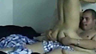 Horny teen girlfriend rides me on top in the morning