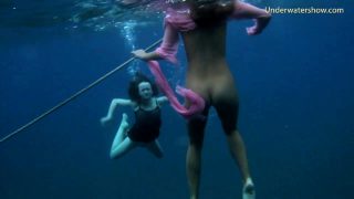 Swimming Naked Russian Babes