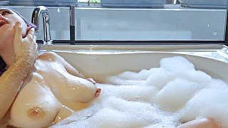 Hot girl getting fucked in bath - Romantic sex