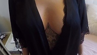 Sexy Wife Gives Blowjob And Multiple Squirt Orgasm