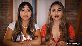 DOUBLE ASIAN MINDFUCK JOI feat ASTRODOMINA & AVA MARIE