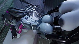 Widowmaker Enjoys A Hard Futa Fucking