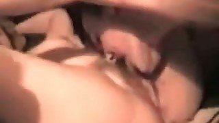 Thirsty guy licking my soaking wet pussy greedily