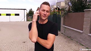 CZECH HUNTER 477 - Good Looking Twink Gets A Fat Cock Right In His Ass