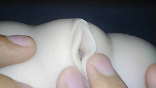 Yo jugar con mi concha en la mañana - muñeca sexual