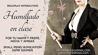 [PREVIEW] Audio Roleplay Profesora Universitaria Expone Tu Micropene Frente A Todos SPH ASMR SOUNDS