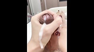 Best handjob cumshot compilation