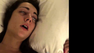 Fetish goth teen slammed pov style