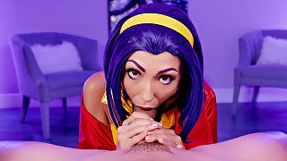 VR Conk Sexy Asian Babe Xochi Moon Fuck and Suck In Cowboy Bebop XXX Parody PT1 HD Porn