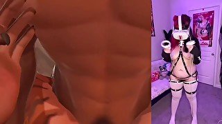 New furry vr game Heat lewd play pt 2