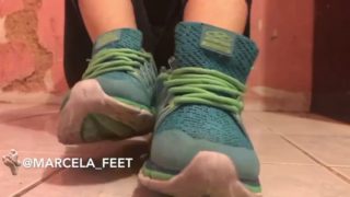 Gym feet sock strip soles