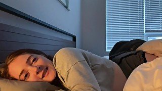 ASMR cuddle moaning girlfriend