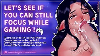 Needy GF Distracts You While You're Gaming  ASMR